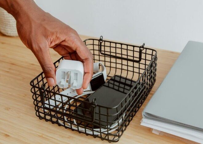 How to Organize Cables and Chargers Neatly: A Step-by-Step Guide